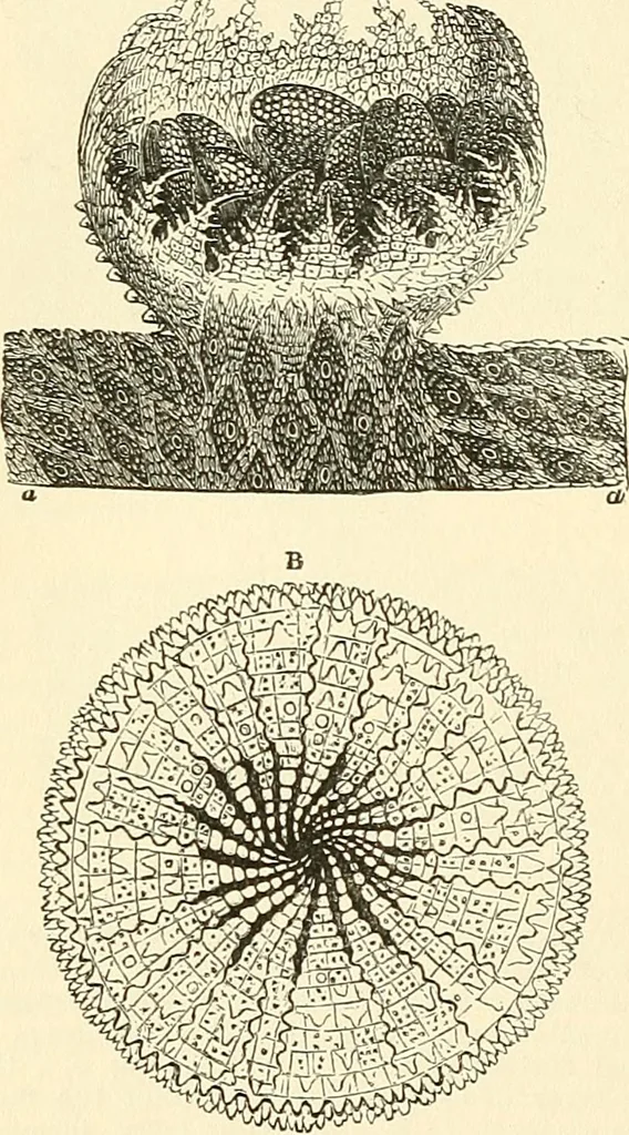 An illustration from The microscope and its revelations, 1856, leaf 413