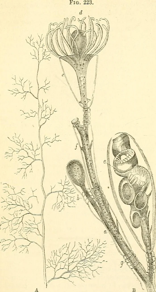 An illustration from The microscope and its revelations, 1856, leaf 560