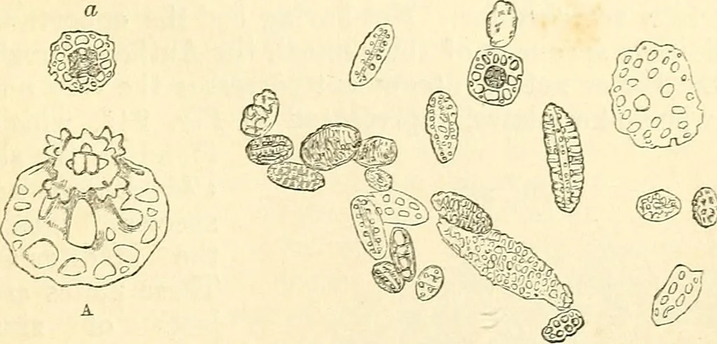 An illustration from The microscope and its revelations, 1856, leaf 586