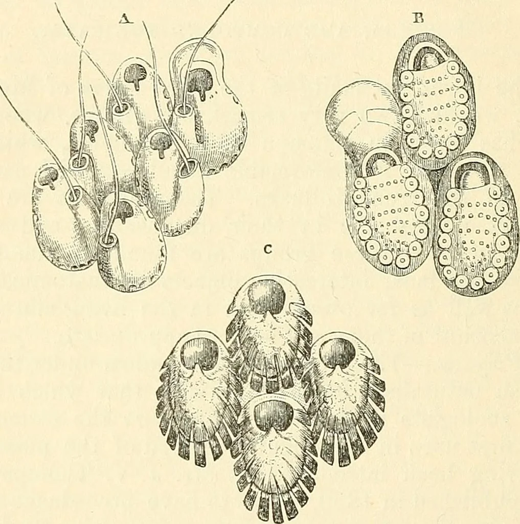 An illustration from The microscope and its revelations, 1856, leaf 595