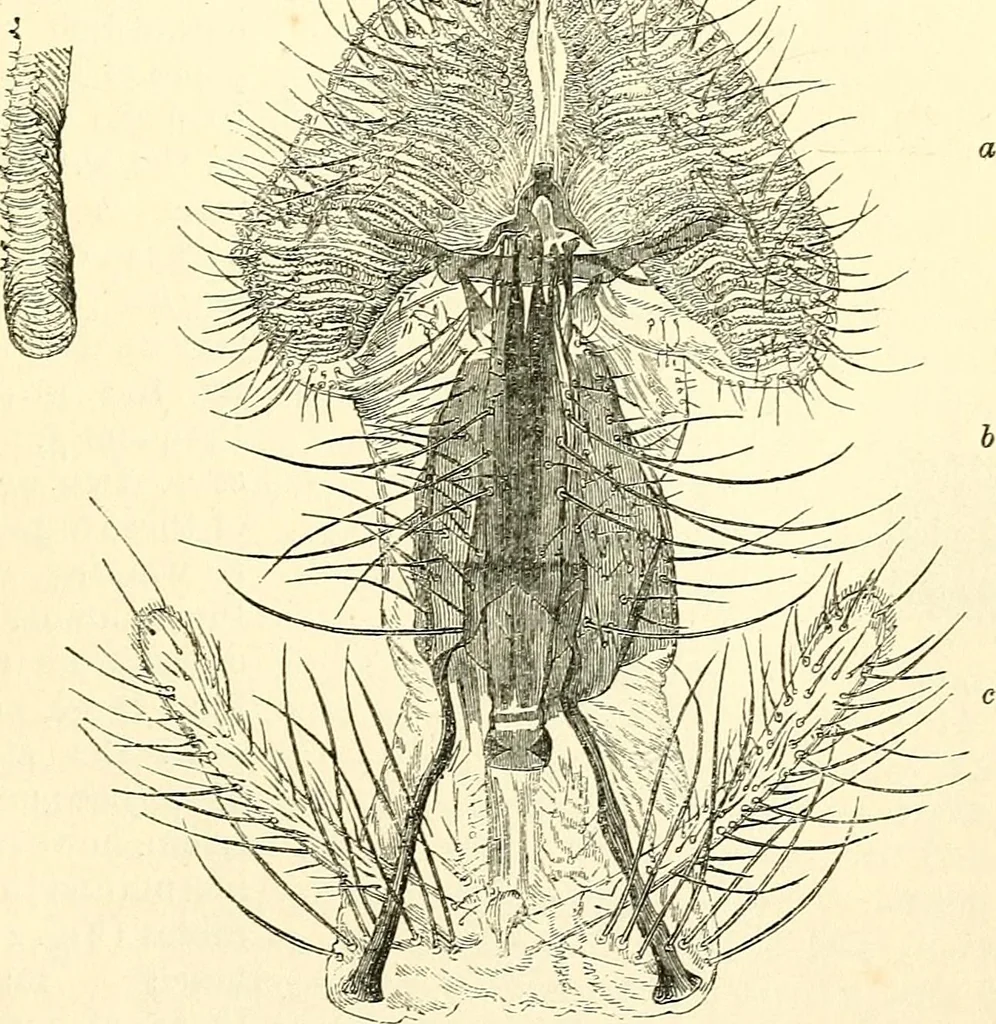 An illustration from The microscope and its revelations, 1856, leaf 686