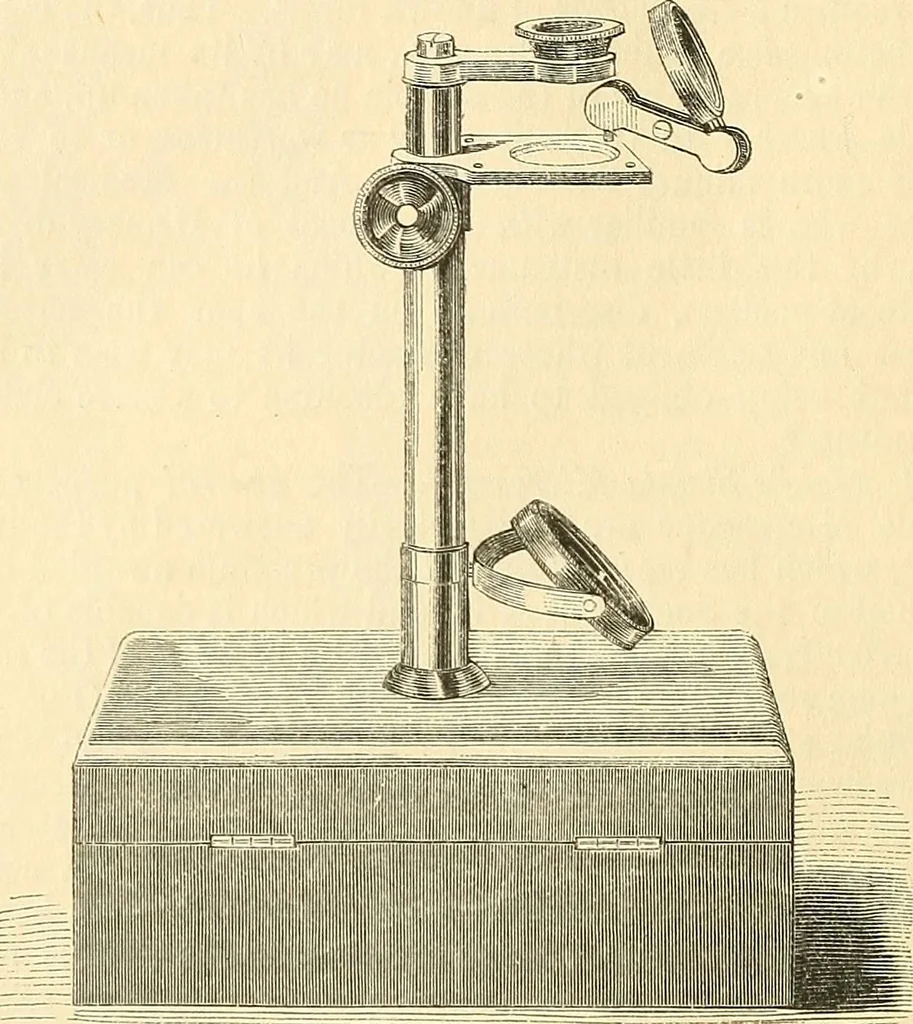 An illustration from The microscope and its revelations, 1856, leaf 99