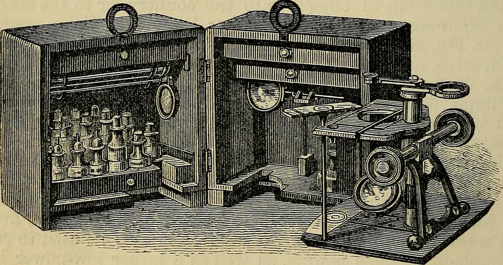 An illustration from The microscope and its revelations, 1881, leaf 105