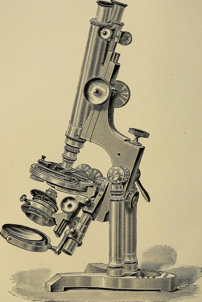 An illustration from The microscope and its revelations, 1881, leaf 139