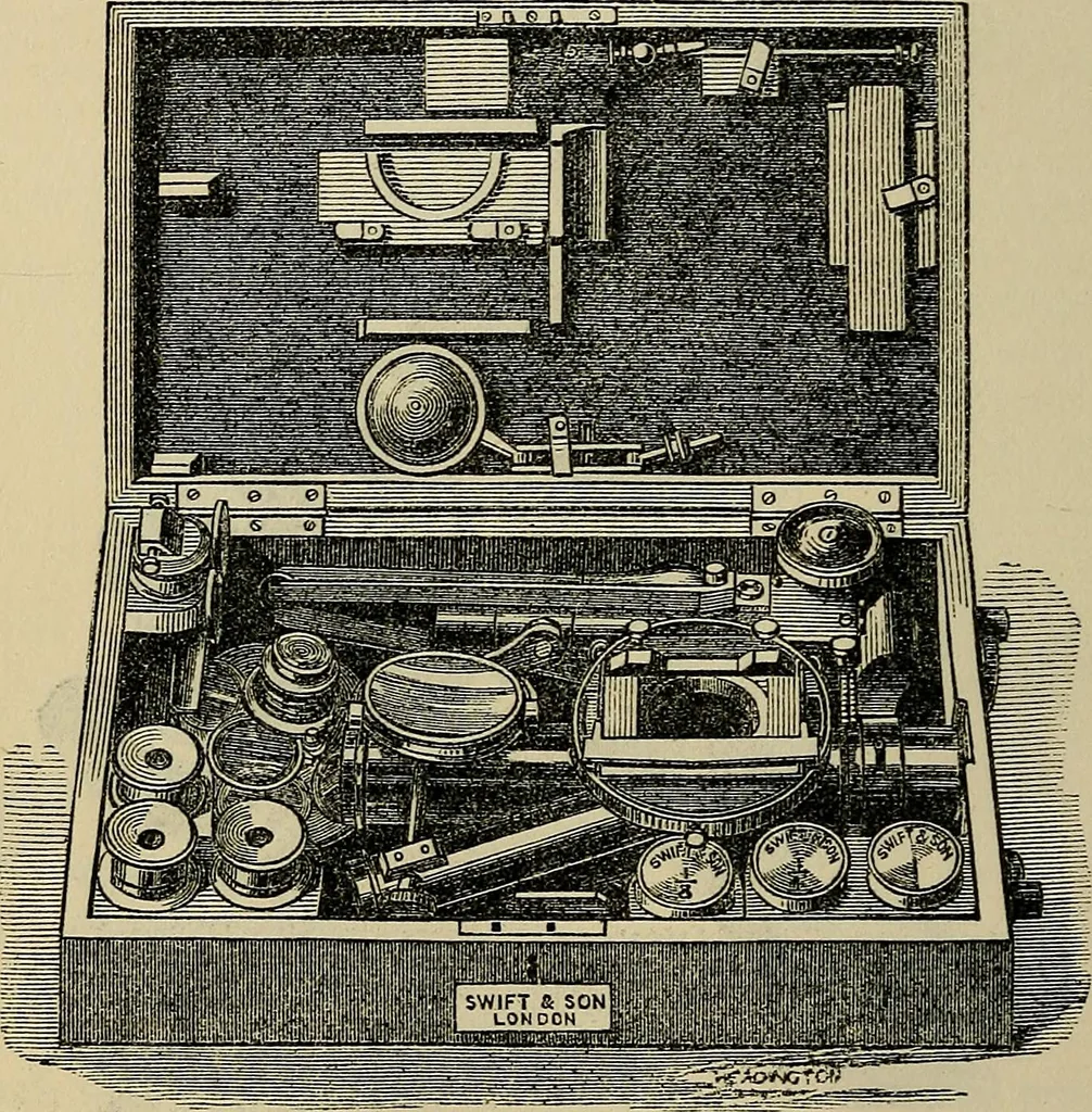 An illustration from The microscope and its revelations, 1881, leaf 151