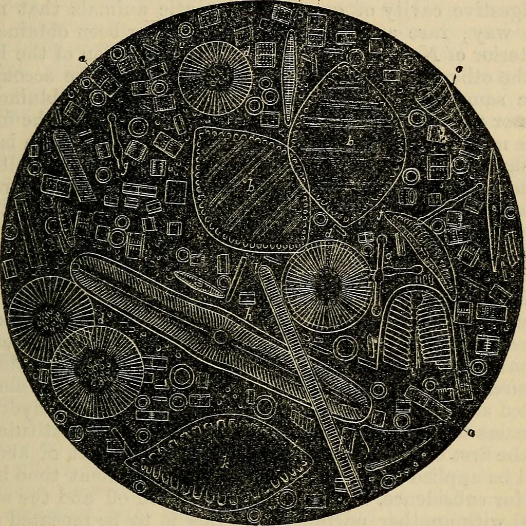 An illustration from The microscope and its revelations, 1881, leaf 426