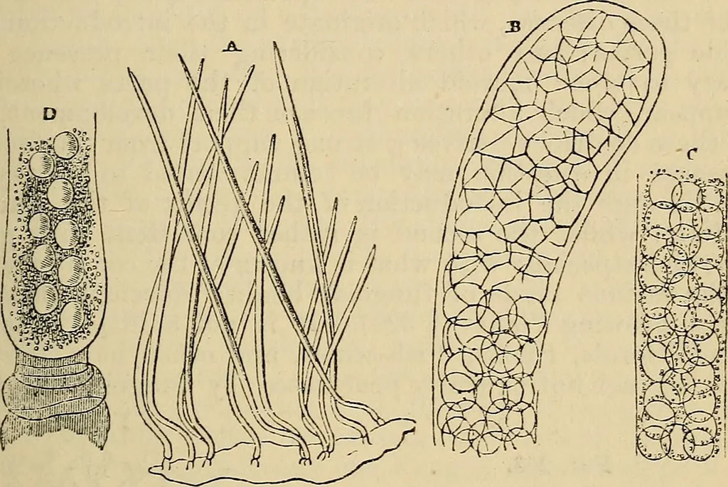 An illustration from The microscope and its revelations, 1881, leaf 446