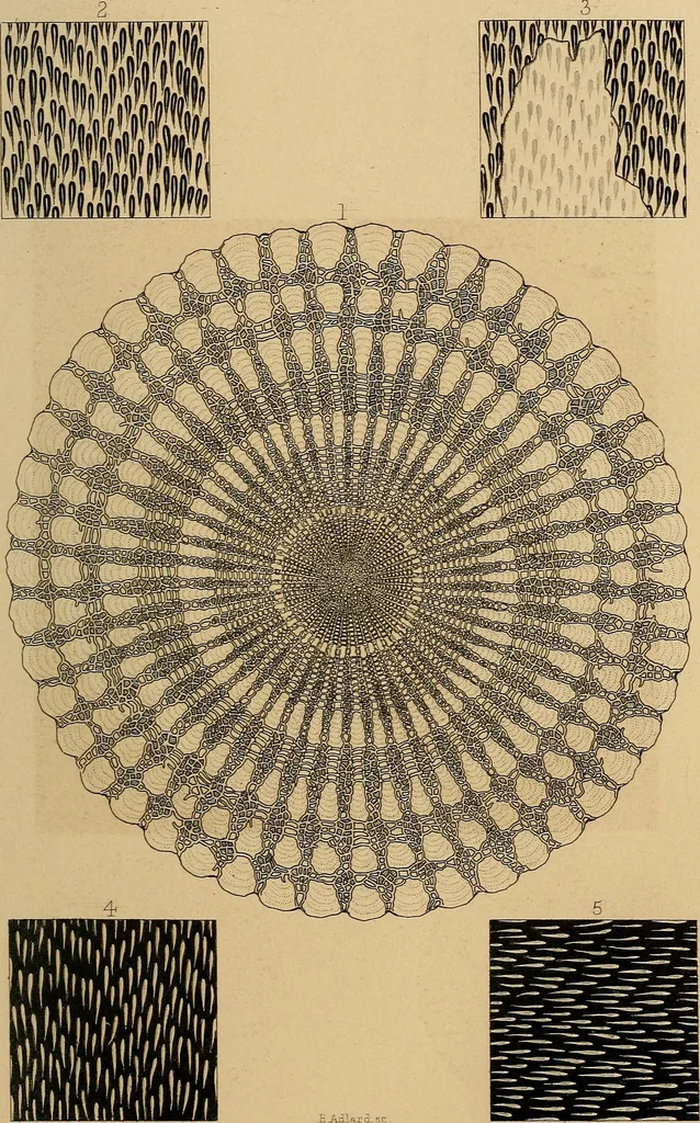 An illustration from The microscope and its revelations, 1881, leaf 58