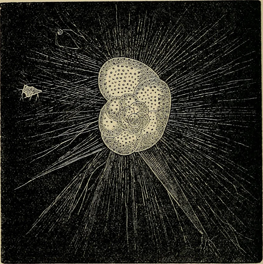 An illustration from The microscope and its revelations, 1881, leaf 617