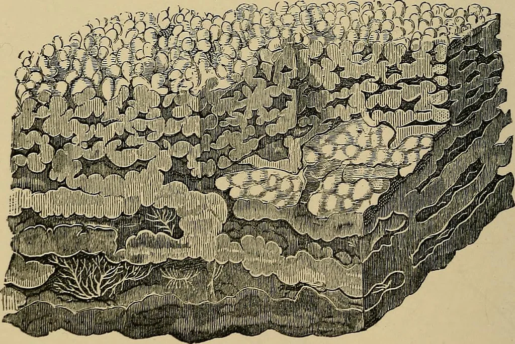 An illustration from The microscope and its revelations, 1881, leaf 663