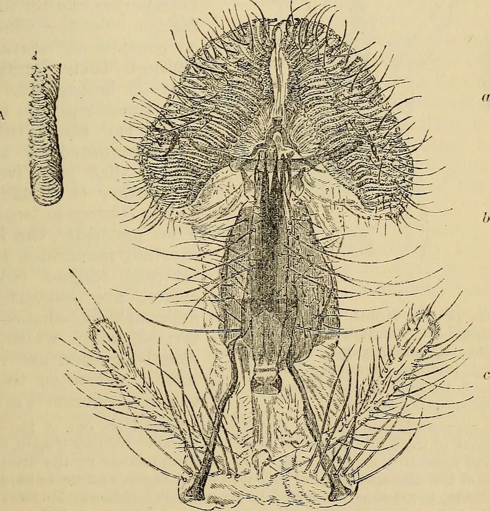 An illustration from The microscope and its revelations, 1881, leaf 828