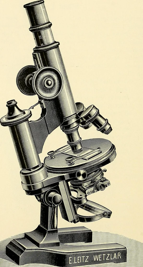 An illustration from Microscopes and accessory apparatus, 1899, leaf 29
