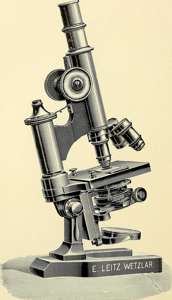 An illustration from Microscopes and accessory apparatus, 1899, leaf 33