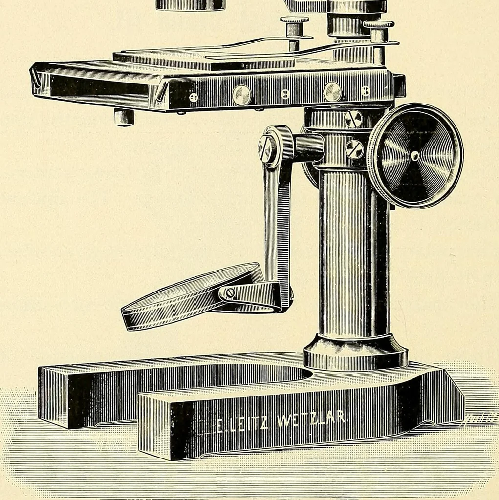 An illustration from Microscopes and accessory apparatus, 1899, leaf 61