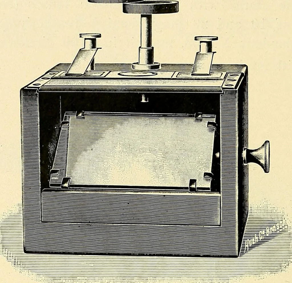 An illustration from Microscopes and accessory apparatus, 1899, leaf 63