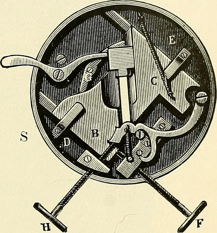An illustration from Microscopes and accessory apparatus, 1899, leaf 68