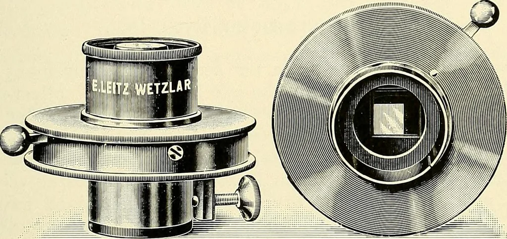 An illustration from Microscopes and accessory apparatus, 1899, leaf 70