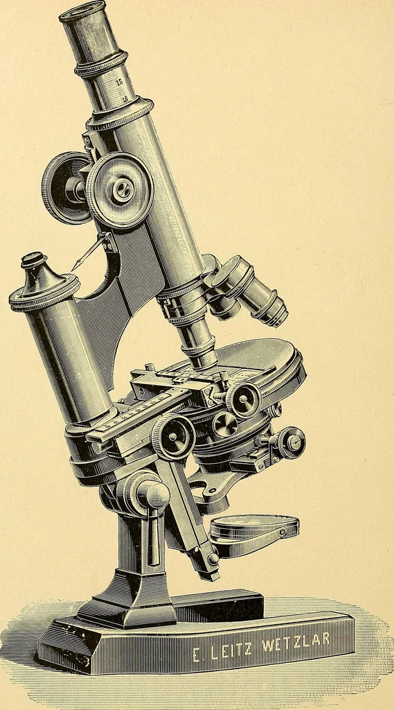 An illustration from Microscopes and accessory apparatus, 1896, leaf 19