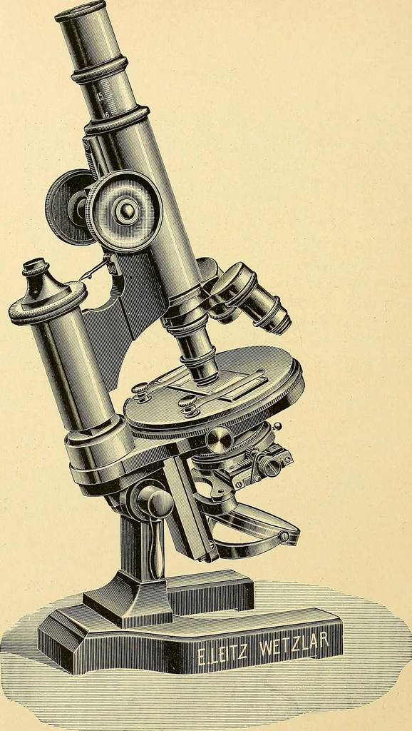 An illustration from Microscopes and accessory apparatus, 1896, leaf 23