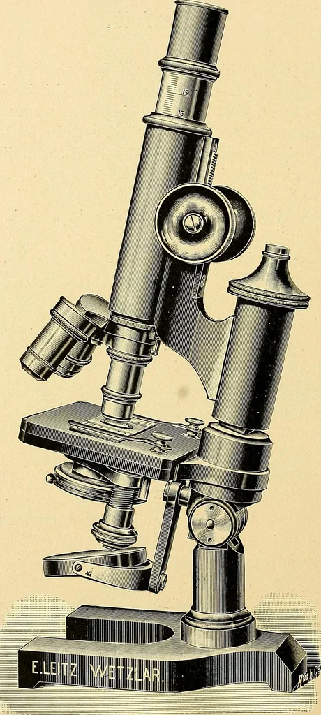 An illustration from Microscopes and accessory apparatus, 1896, leaf 27