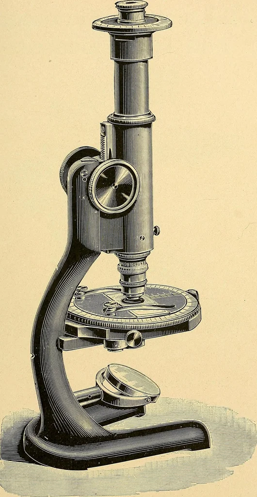 An illustration from Microscopes and accessory apparatus, 1896, leaf 46