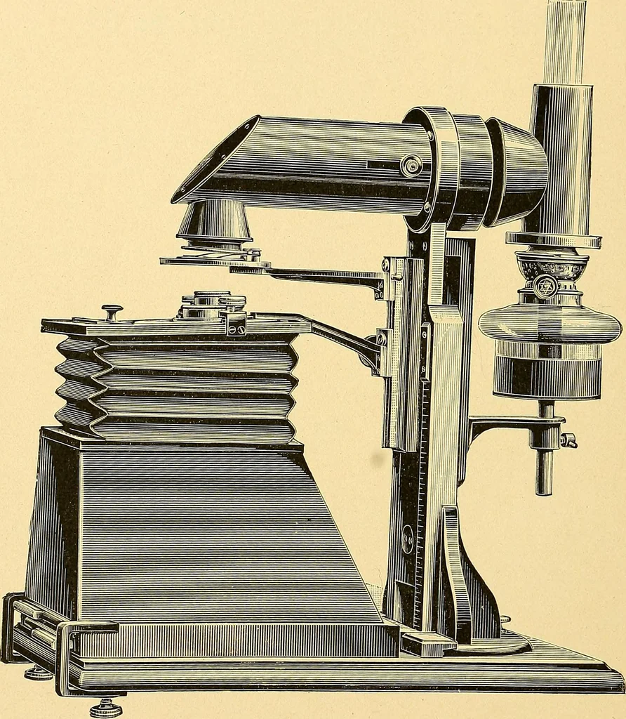An illustration from Microscopes and accessory apparatus, 1896, leaf 57