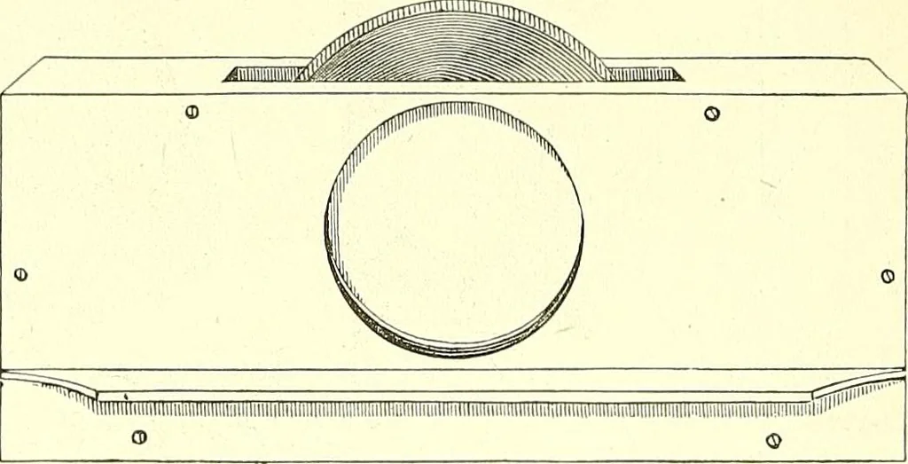 An illustration from The microscopist : a manual of microscopy and compendium of the microscopic science : micro-minerology, micro-chemistry, biology, histology, and pathological histology, 1877, leaf 45