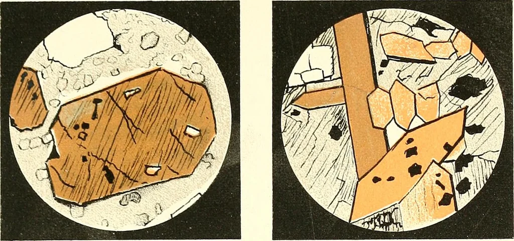 An illustration from The microscopist : a manual of microscopy and compendium of the microscopic science : micro-minerology, micro-chemistry, biology, histology, and pathological histology, 1877, leaf 96