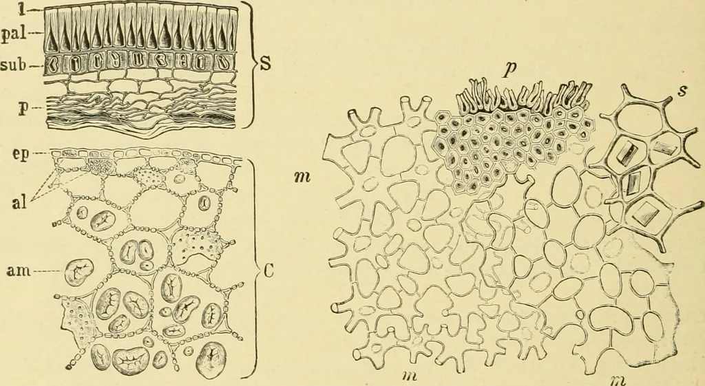 An illustration from The microscopy of vegetable foods, with special reference to the detection of adulteration and the diagnosis of mixtures, 1916, leaf 257