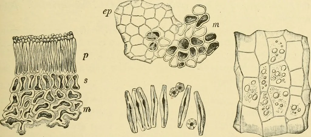 An illustration from The microscopy of vegetable foods, with special reference to the detection of adulteration and the diagnosis of mixtures, 1916, leaf 276
