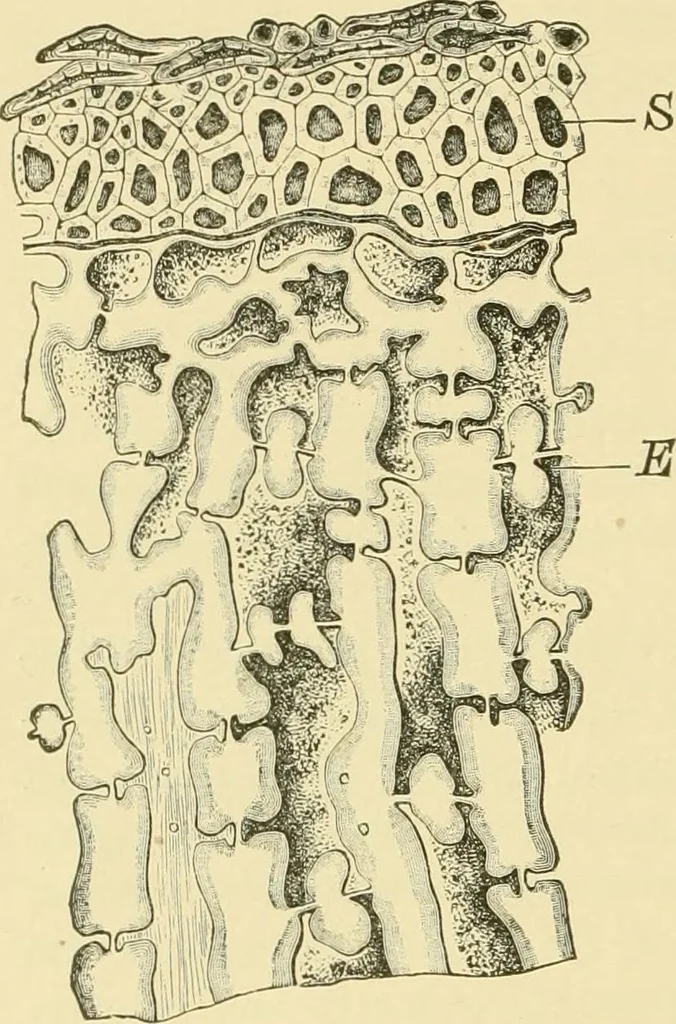 An illustration from The microscopy of vegetable foods, with special reference to the detection of adulteration and the diagnosis of mixtures, 1916, leaf 313