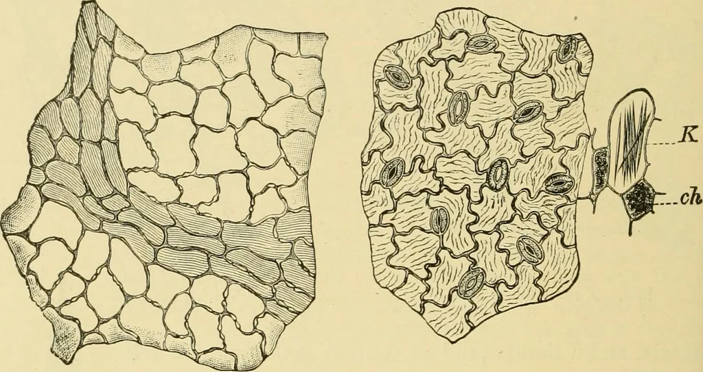 An illustration from The microscopy of vegetable foods, with special reference to the detection of adulteration and the diagnosis of mixtures, 1916, leaf 479