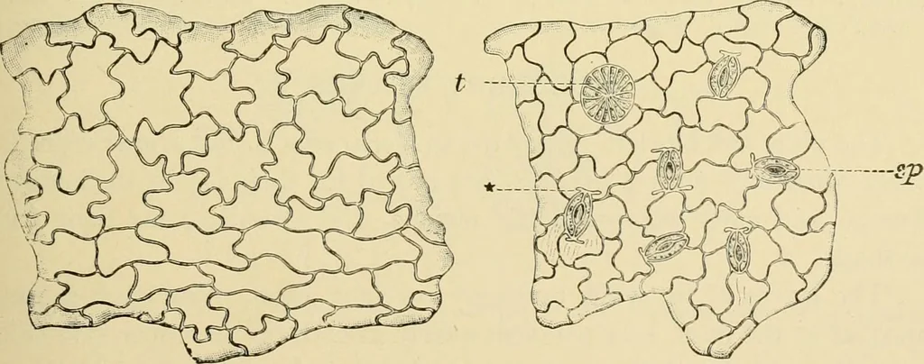 An illustration from The microscopy of vegetable foods, with special reference to the detection of adulteration and the diagnosis of mixtures, 1916, leaf 482