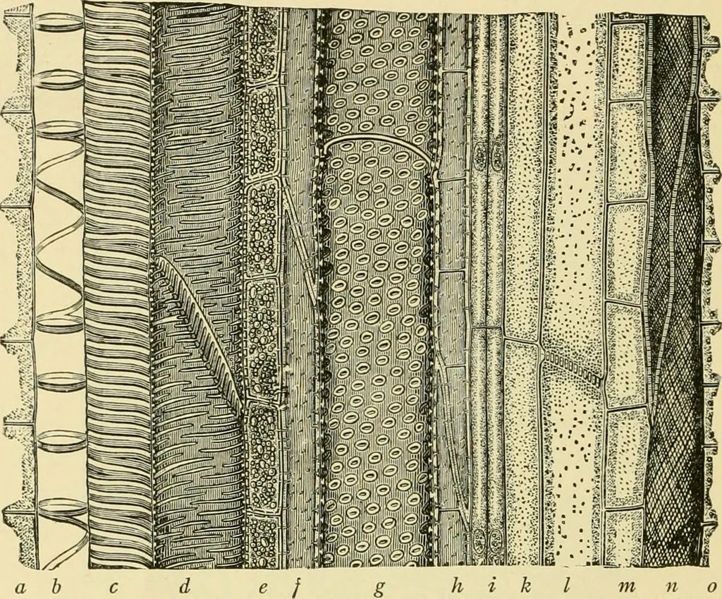 An illustration from The microscopy of vegetable foods, with special reference to the detection of adulteration and the diagnosis of mixtures, 1916, leaf 61