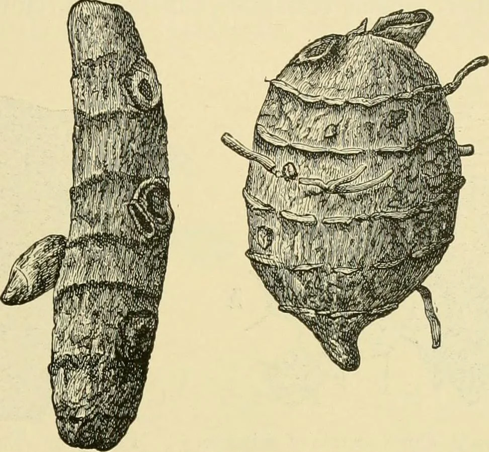 An illustration from The microscopy of vegetable foods, with special reference to the detection of adulteration and the diagnosis of mixtures, 1916, leaf 622
