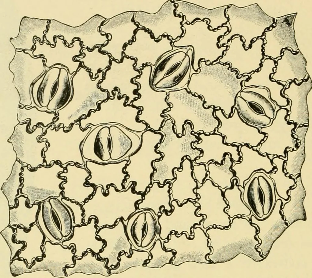 An illustration from The microscopy of vegetable foods, with special reference to the detection of adulteration and the diagnosis of mixtures, 1916, leaf 637