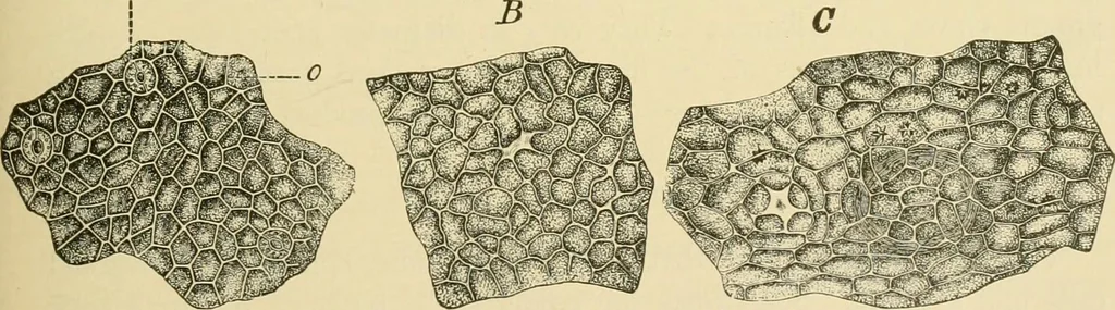 An illustration from The microscopy of vegetable foods, with special reference to the detection of adulteration and the diagnosis of mixtures, 1916, leaf 654
