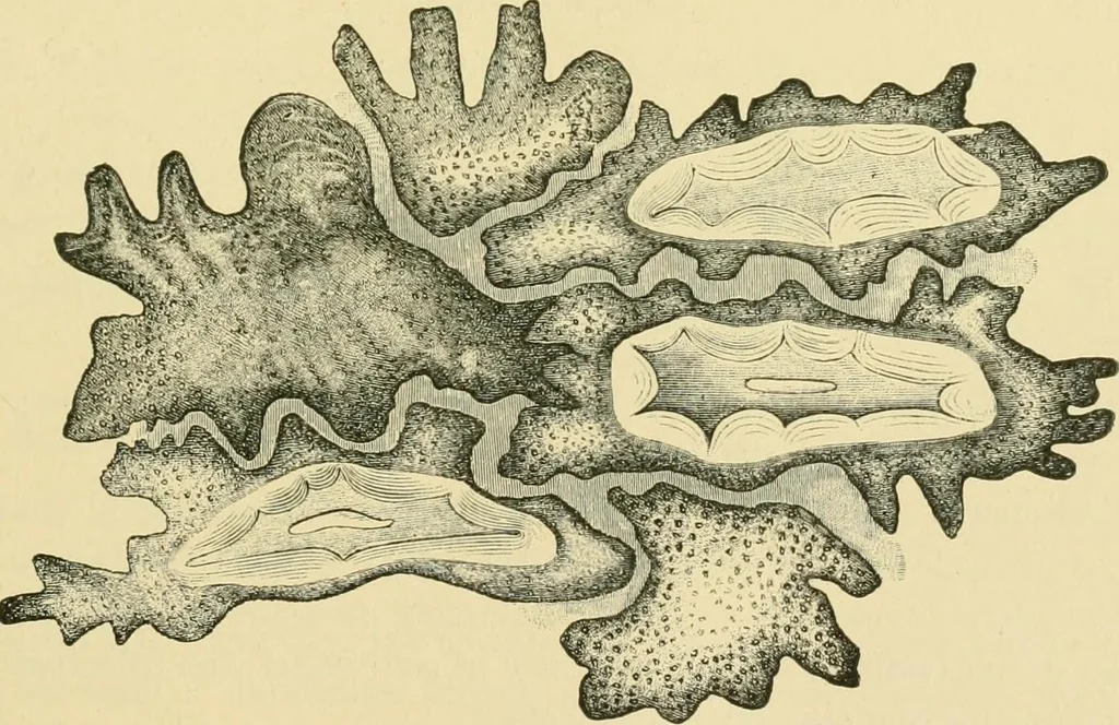 An illustration from The microscopy of vegetable foods, 1906, leaf 170