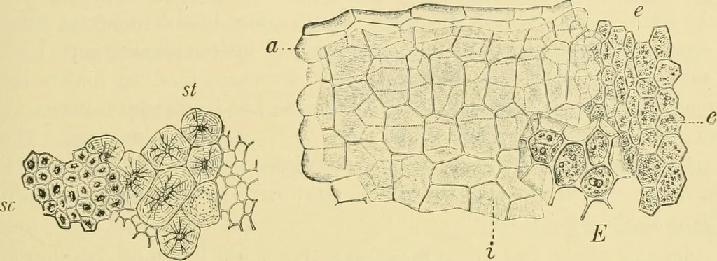 An illustration from The microscopy of vegetable foods, 1906, leaf 410