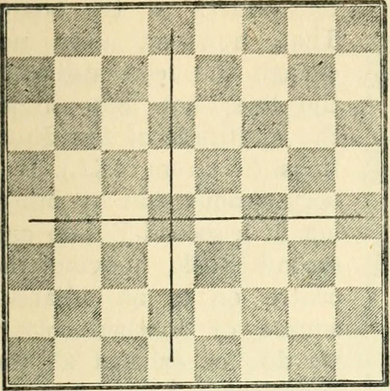 An illustration from The middle game in chess, 1922, leaf 38