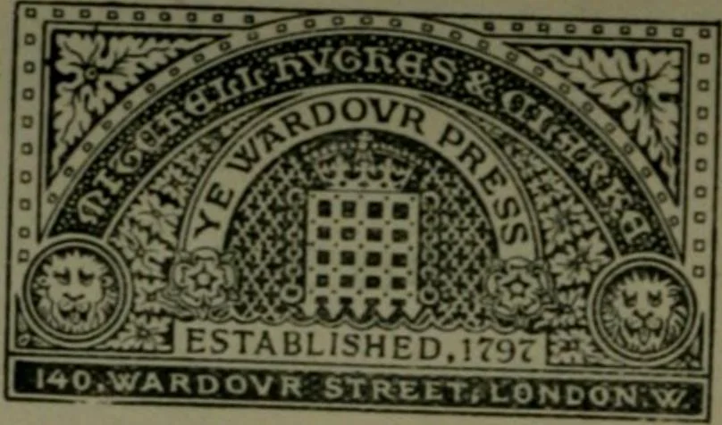 An illustration from Middlesex pedigrees, as collected by Richard Mundy in Harleian ms. no. 1551, 1914, leaf 15