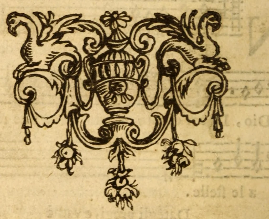 An illustration from I Sacri Salmi di David : messi in rime volgari italiane, 1664, leaf 388
