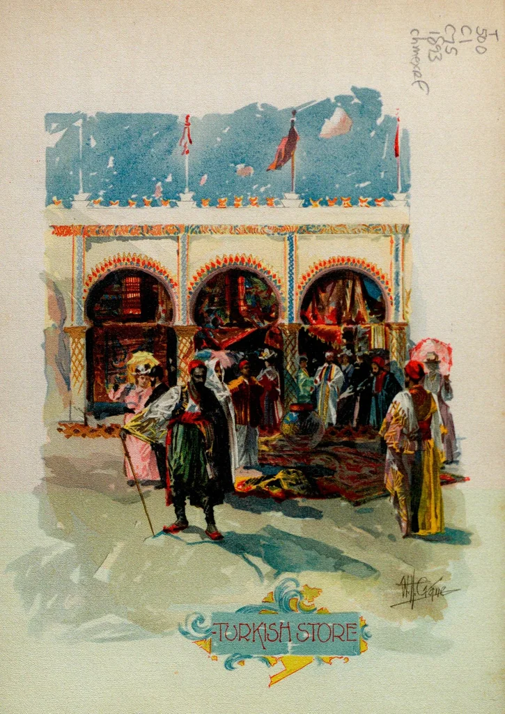 An illustration from Midway plaisance, 1893, leaf 6