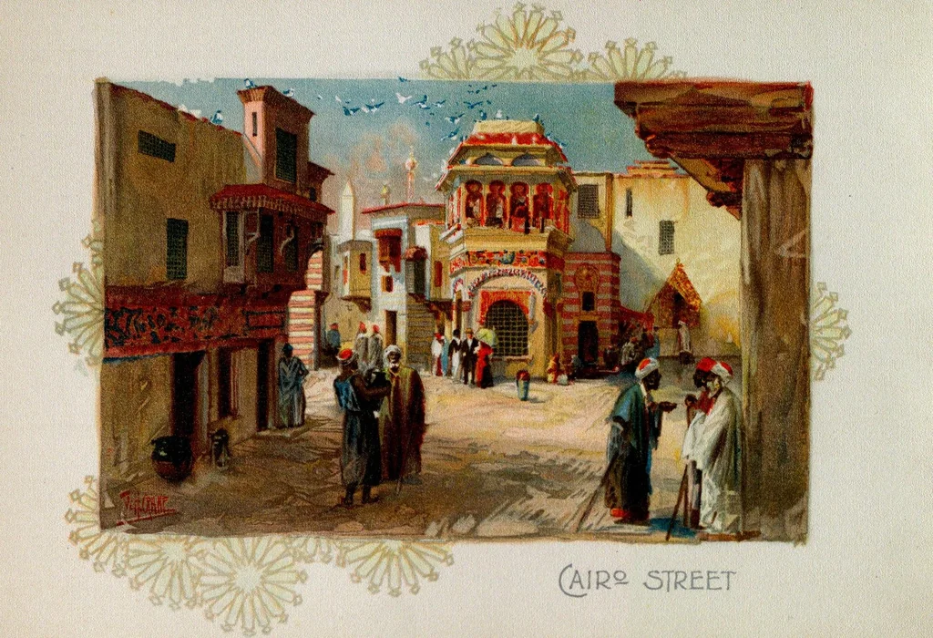 An illustration from Midway plaisance, 1893, leaf 9
