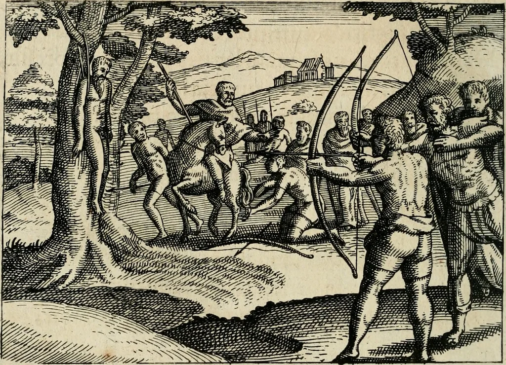 An illustration from [Mikrokosmos] : Paruus mundus, 1644, leaf 105