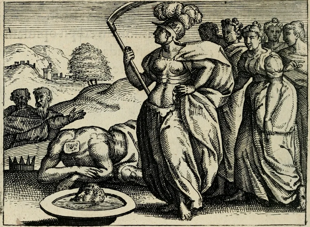 An illustration from [Mikrokosmos] : Paruus mundus, 1644, leaf 115