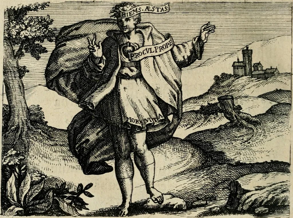 An illustration from [Mikrokosmos] : Paruus mundus, 1644, leaf 121