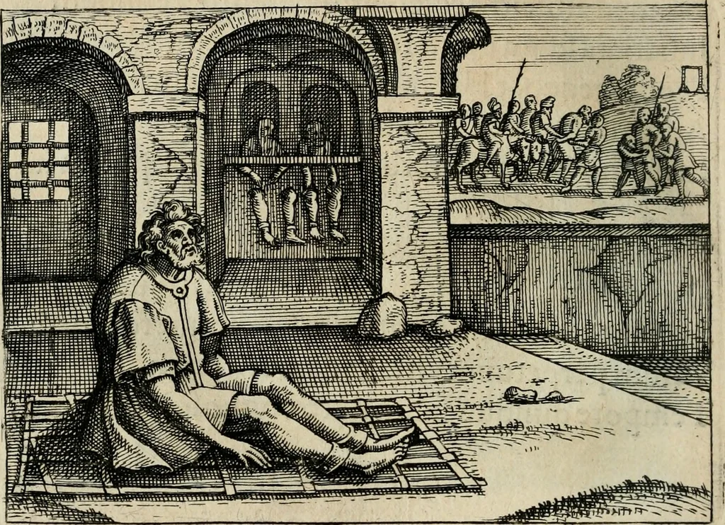 An illustration from [Mikrokosmos] : Paruus mundus, 1644, leaf 123