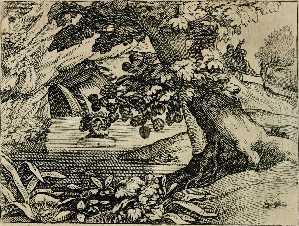 An illustration from [Mikrokosmos] : Paruus mundus, 1644, leaf 135