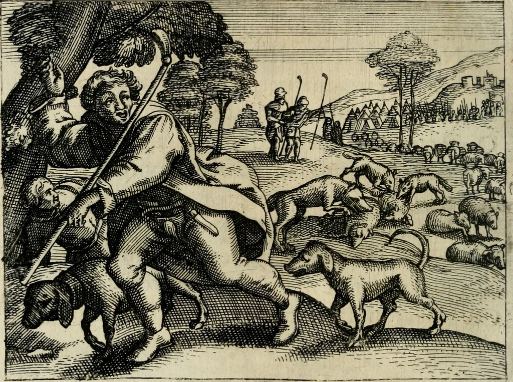 An illustration from [Mikrokosmos] : Paruus mundus, 1644, leaf 145